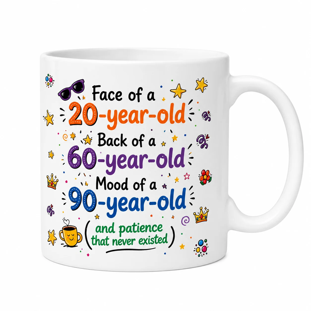 20, 60 & 90 Mug