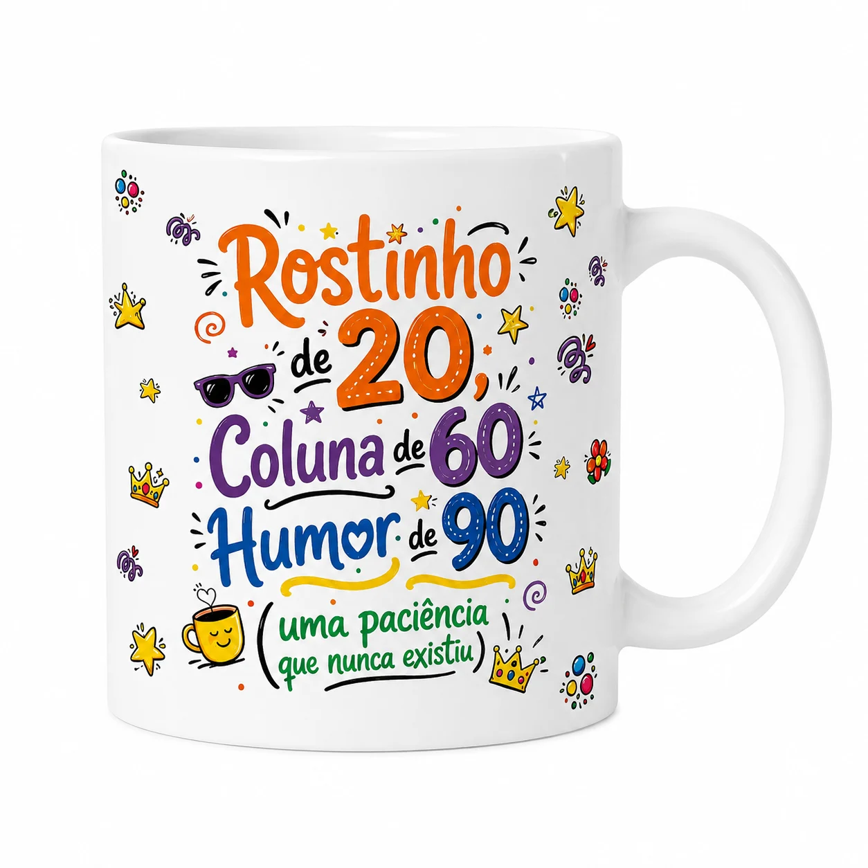 Caneca 20, 60 e 90